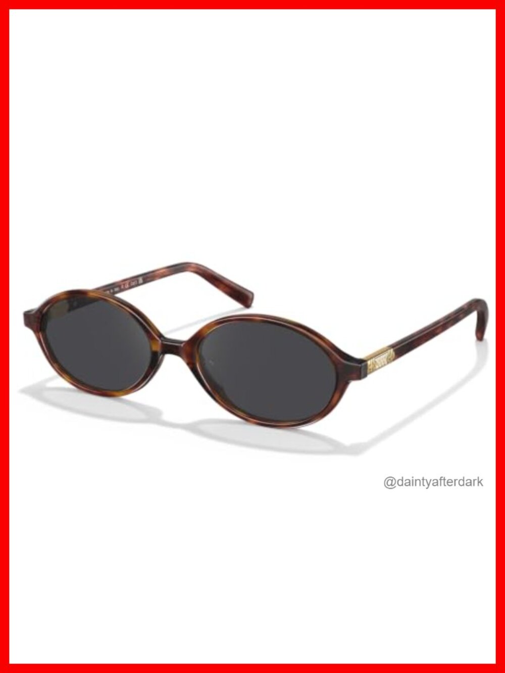 Oval Acetate Polarized Sunglasses UV400 Shatter-Resistant for Women